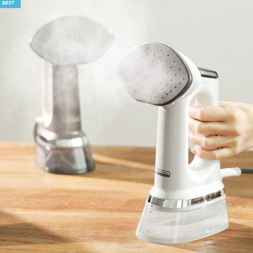 해밀턴비치 프로페셔널 3in1 핸디형 스팀다리미 듀라톤 스티머 실버 미개봉 새상품 판매합니다.--0