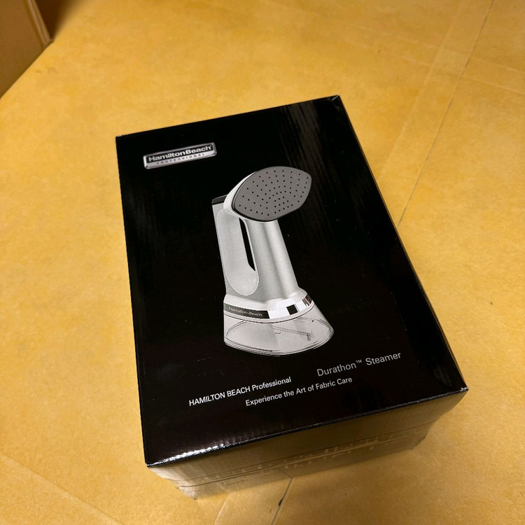 해밀턴비치 프로페셔널 3in1 핸디형 스팀다리미 듀라톤 스티머 실버 미개봉 새상품 판매합니다.--2
