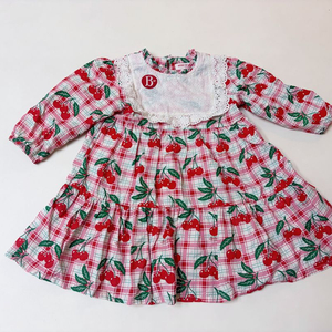 베베드피노 체리 원피스 100(1회 착용)