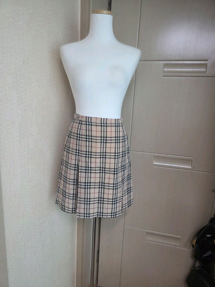 버버리 정품 스커트--0