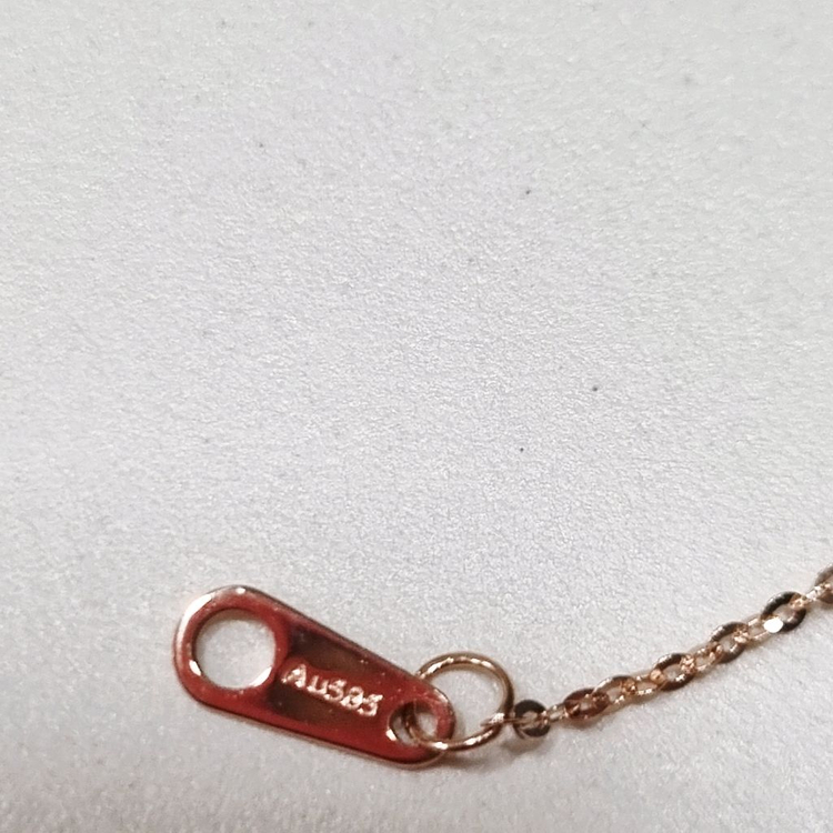 14k핑크골드 목걸이(펜던트분리형) 이미지