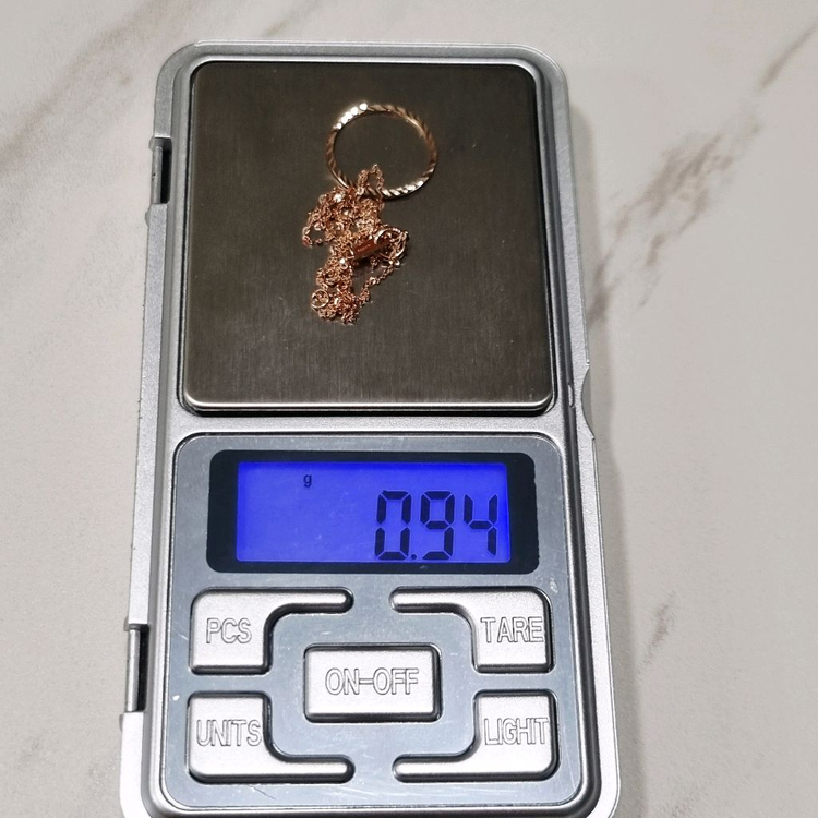 14k핑크골드 목걸이(펜던트분리형) 이미지