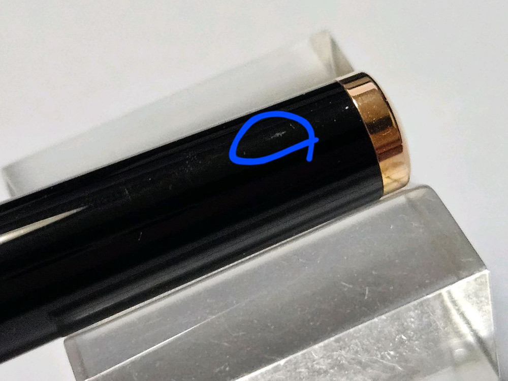 몽블랑 잉그리드 버그만 만년필 하자제품--1