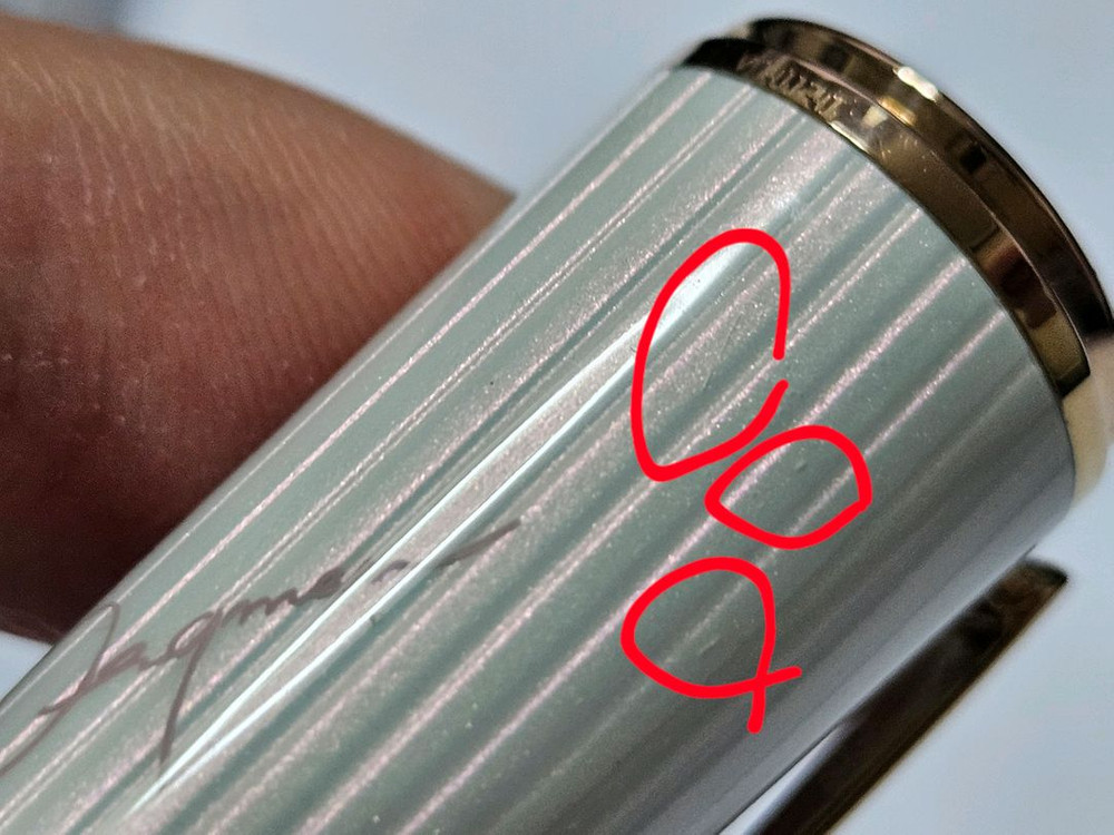 몽블랑 잉그리드 버그만 만년필 하자제품--5