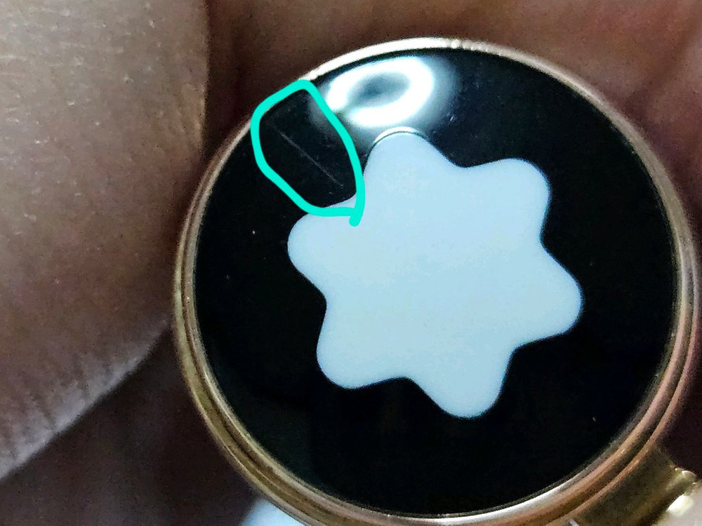 몽블랑 잉그리드 버그만 만년필 하자제품--8