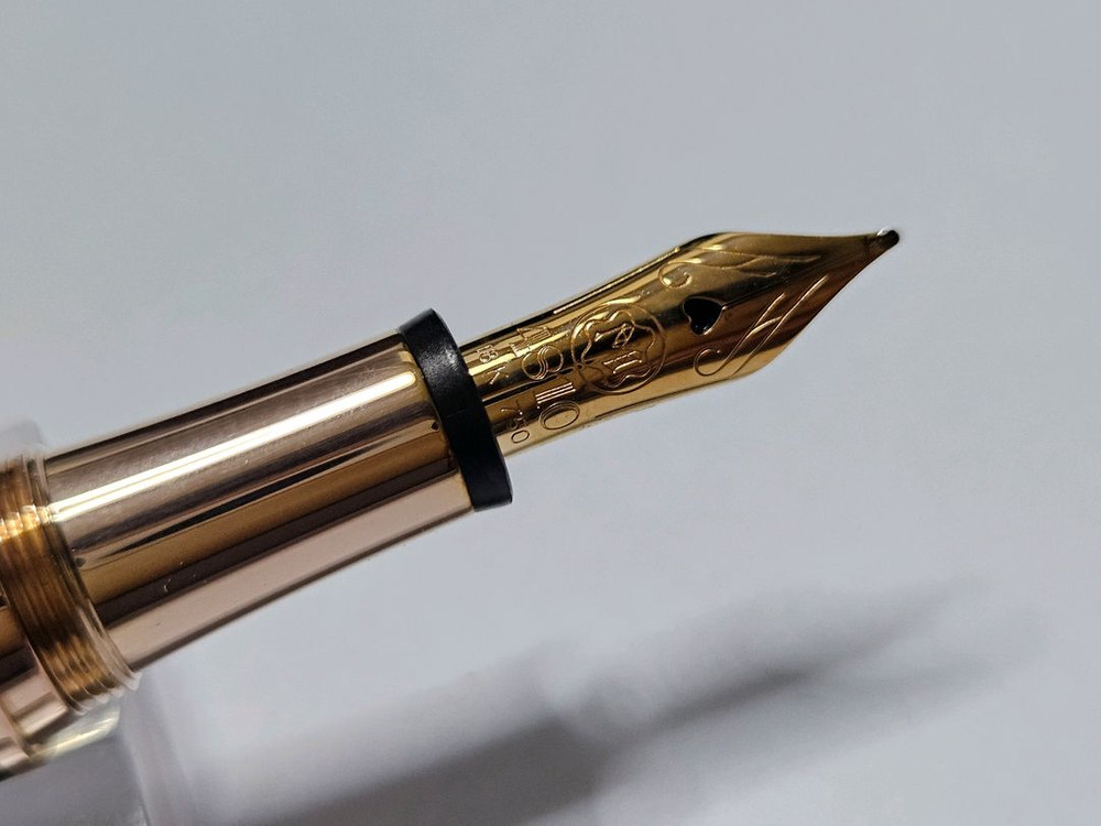 몽블랑 잉그리드 버그만 만년필 하자제품--9