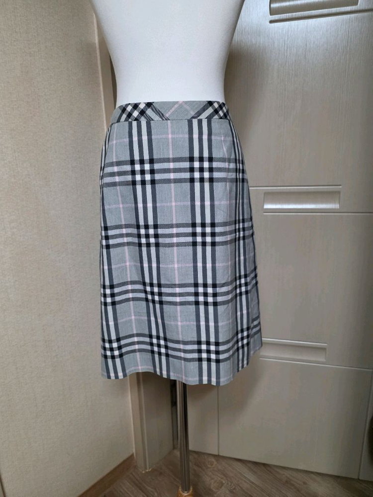 버버리 정품 스커트--2