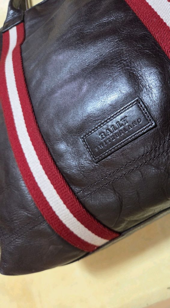 발리 정품 오리지널 삼선 브리프케이스 레더--4