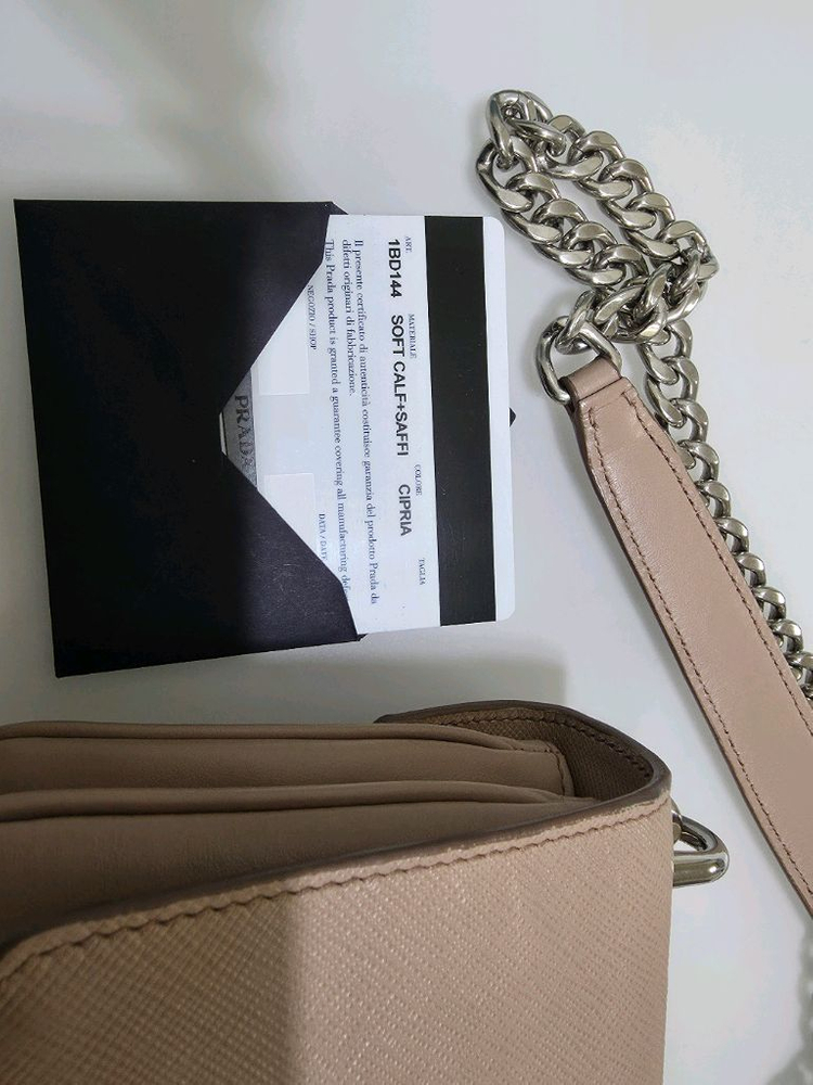 프라다 사피아노 미니 크로스백 1BD144 이미지