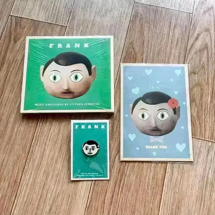 영화 프랭크 뱃지 굿즈 패키지 엽서세트 OST FRANK 아트하우스 이미지