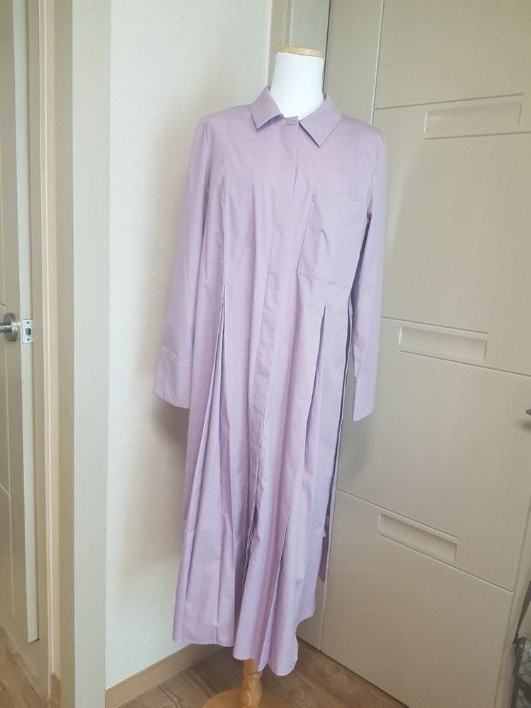 코스 원피스형 롱 셔츠--0