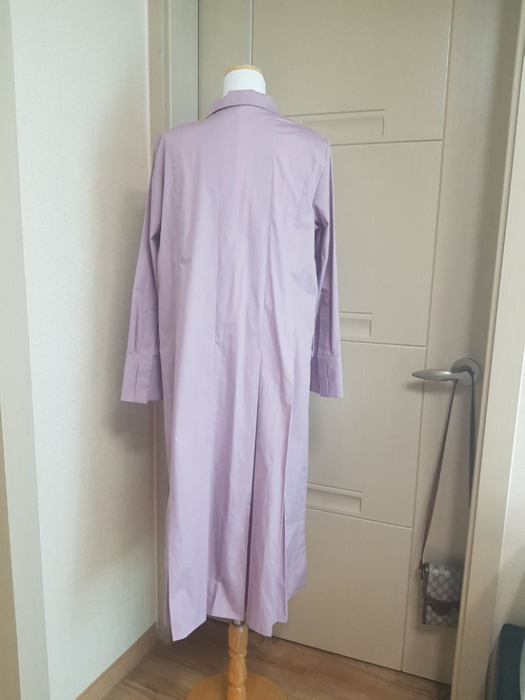 코스 원피스형 롱 셔츠--3