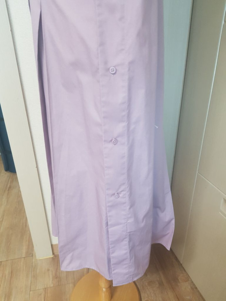 코스 원피스형 롱 셔츠--4