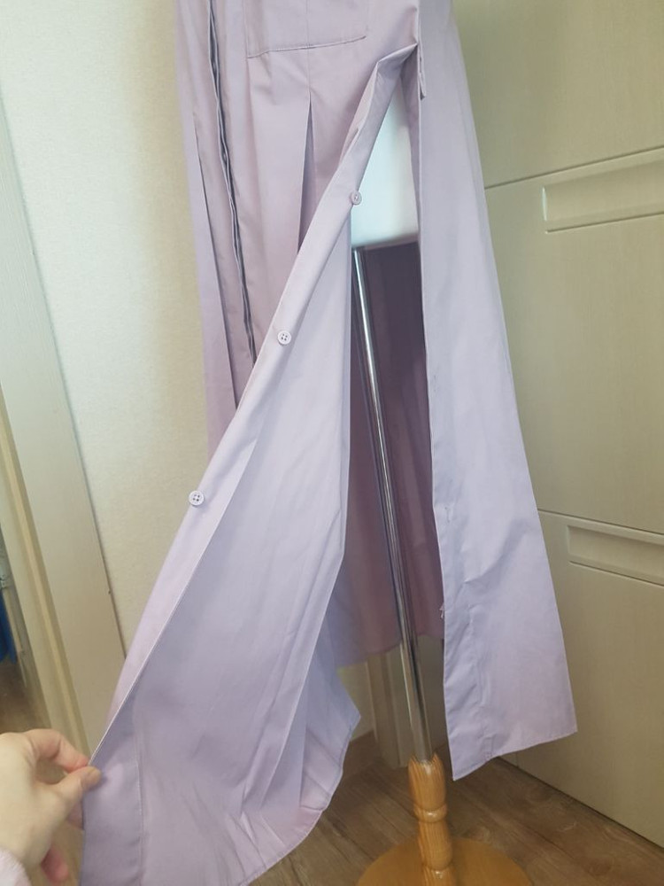 코스 원피스형 롱 셔츠--6