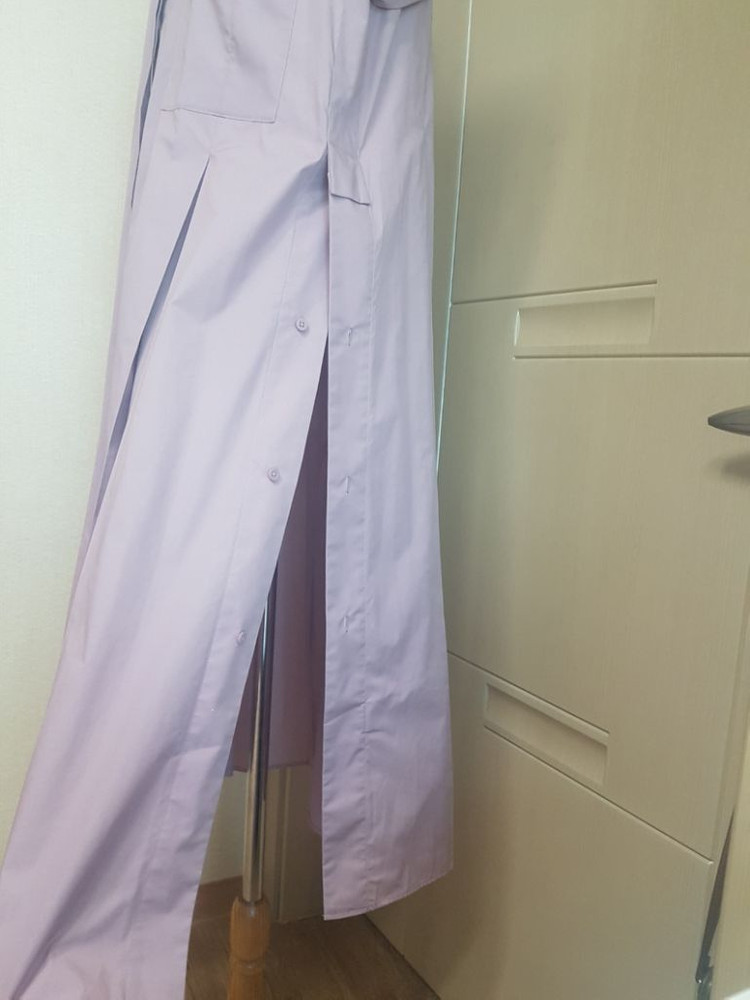 코스 원피스형 롱 셔츠--8