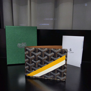 [클로젯][마카쥬]고야드 빅투와르 블랙&탄 반지갑