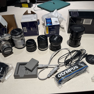 올림푸스 Olympus Pen F, 마이크로포서드 (마포) 렌즈들 판매합니다 GR4교환문의 환영 이미지