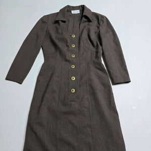 디올 마드모아젤 울 원피스 55~정핏66 이미지