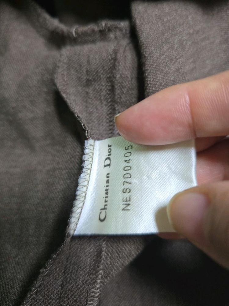 디올 마드모아젤 울 원피스 55~정핏66 이미지