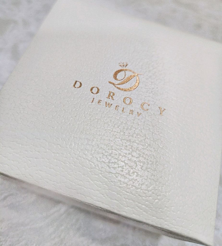 14k 화이트골드 목걸이--8