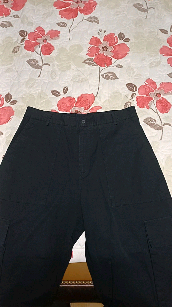 자라 와이드 카고팬츠 실측35인치 기장104--1