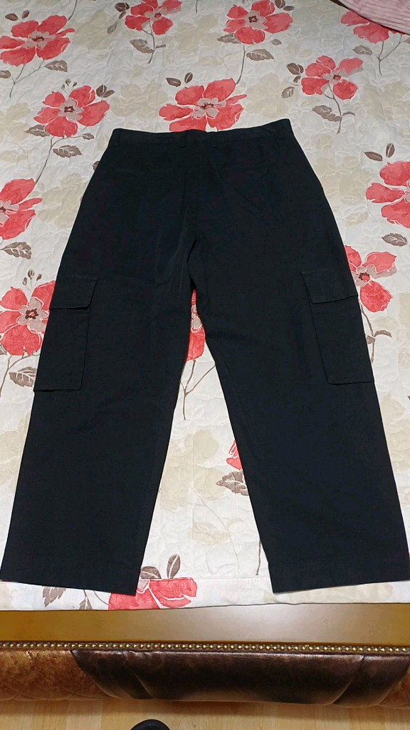 자라 와이드 카고팬츠 실측35인치 기장104--3