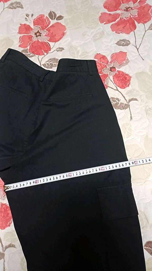 자라 와이드 카고팬츠 실측35인치 기장104--6