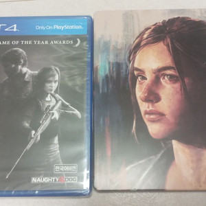 라스트오브어스1(미개봉) + 라스트오브어스2스틸북(게임포함) 일괄 팜 이미지