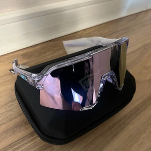 100%고글 S3 폴리쉬드 트랜슬러센트 라벤더 고글 판매합니다