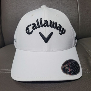 [새제품] 캘러웨이 110 화이트 골프 캡(사이즈 프리) 이미지