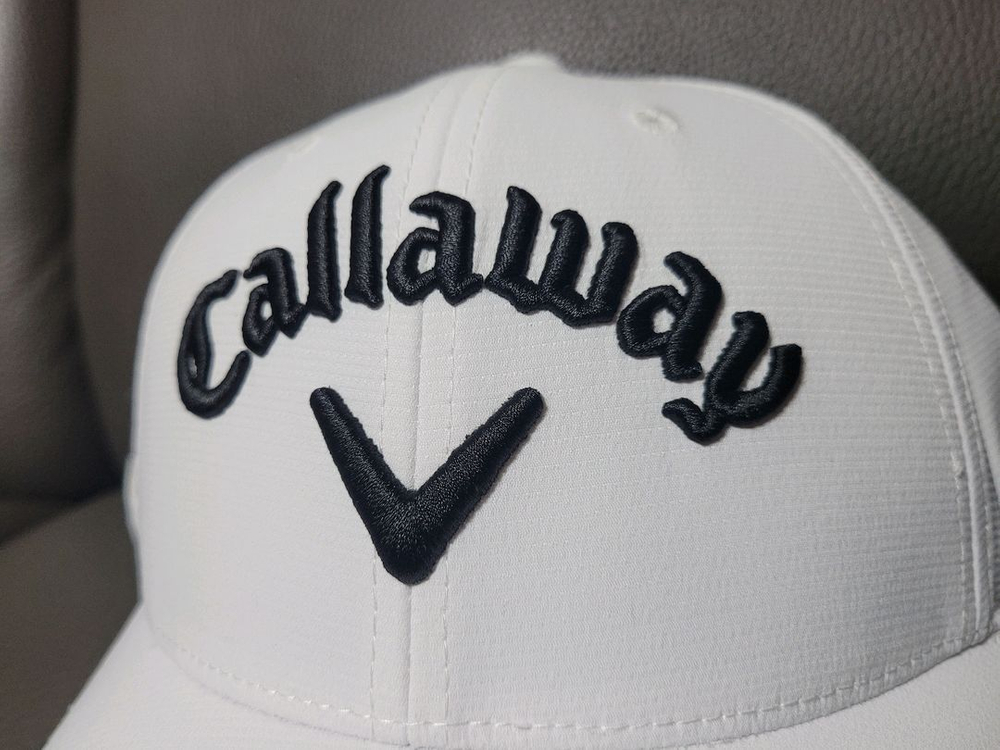 [새제품] 캘러웨이 110 화이트 골프 캡(사이즈 프리) 이미지