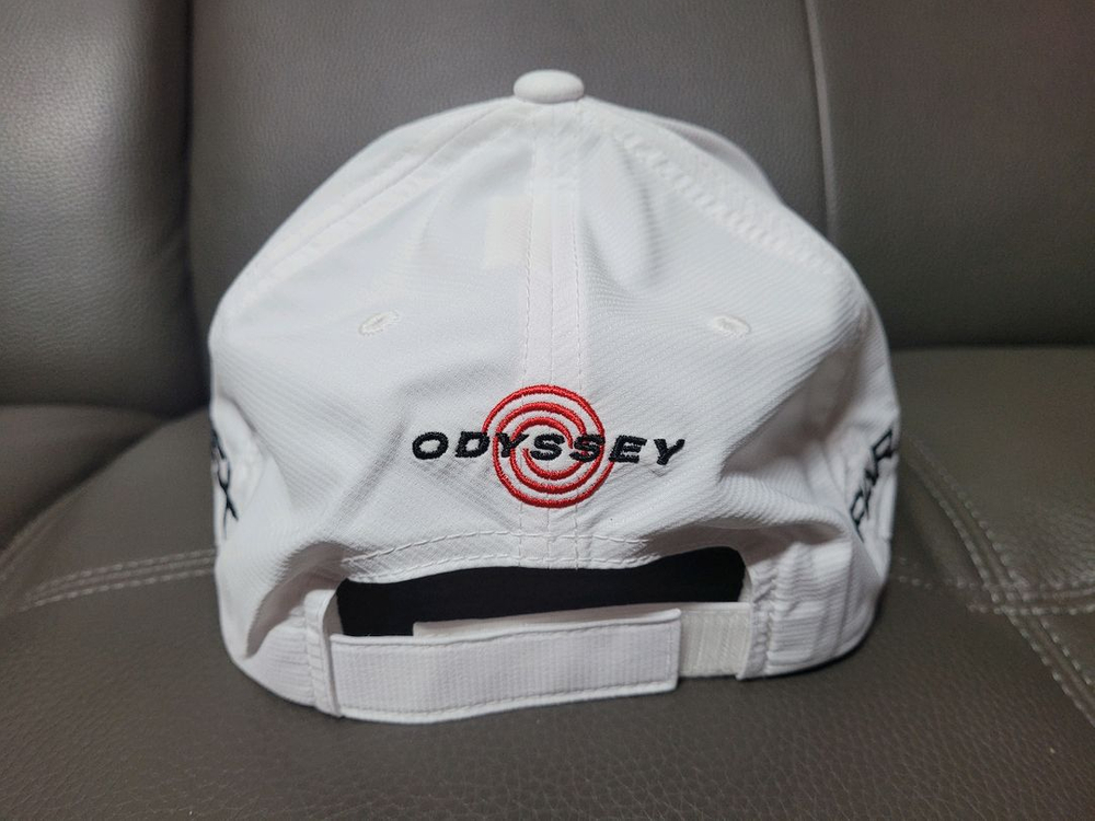 [새제품] 캘러웨이 110 화이트 골프 캡(사이즈 프리) 이미지