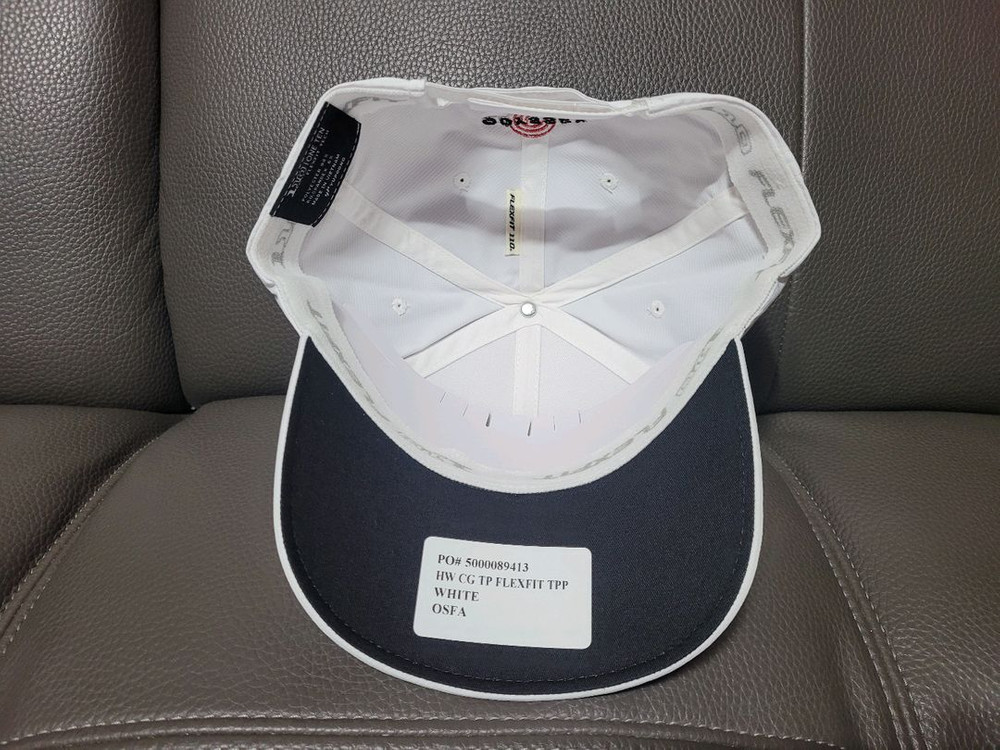 [새제품] 캘러웨이 110 화이트 골프 캡(사이즈 프리) 이미지