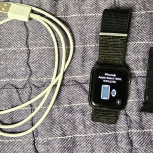 애플워치6 44mm 스테인리스 셀룰러