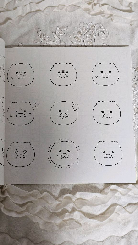카카오프렌즈 춘식이 컬러링북 이미지