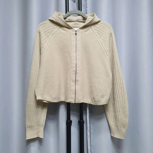 우드세이지 울 캐시 홀가먼트 후드 집업 니트 가디건