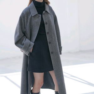 닐바이피 헤링본 핸드메이드 코트