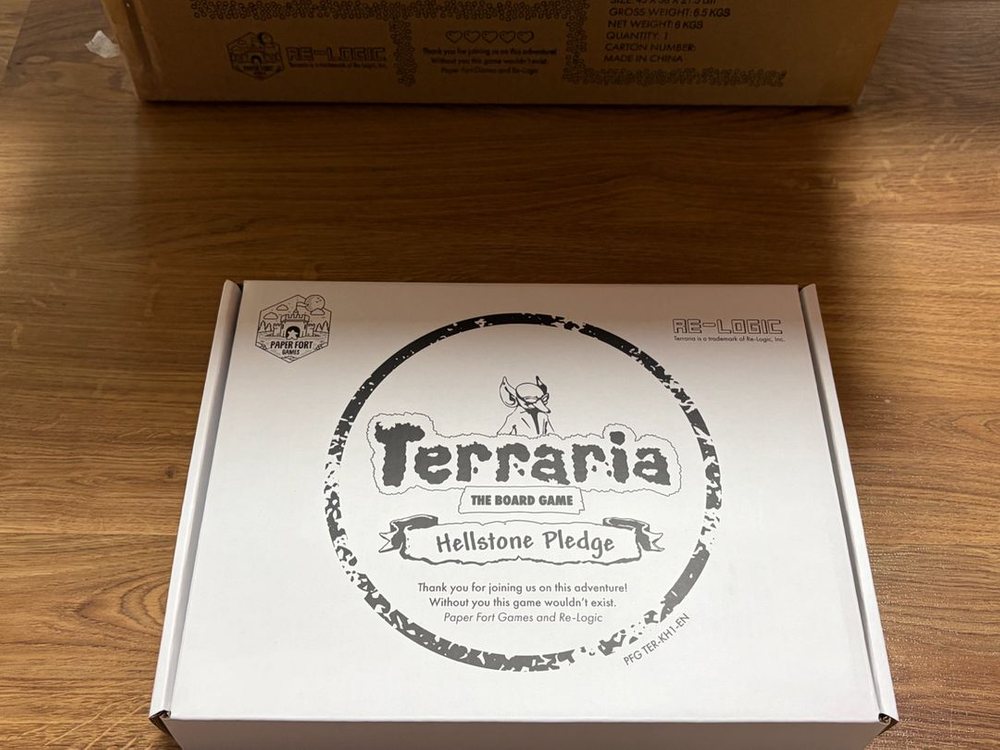 (새상품) 테라리아 보드게임 헬스톤 등급 미개봉--1