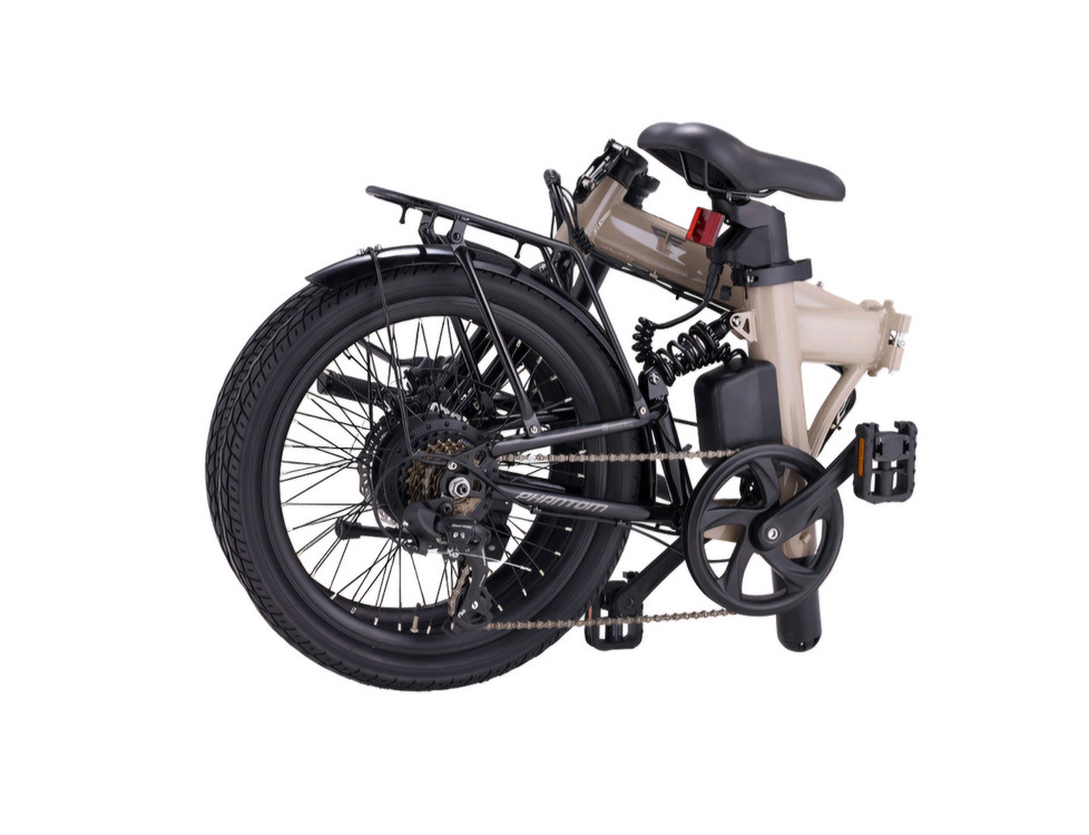 팬텀 fe 접이식 전기자전거(카키색)--6