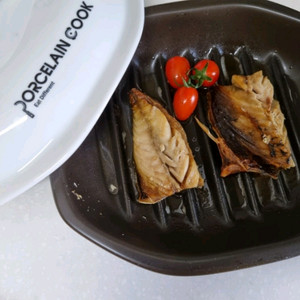 포셀린쿡 힐링요 도자기 생선구이기 전자레인지전용