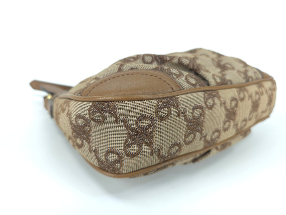 닥스 DD패턴 스몰 호보백 브라운 숄더백--7