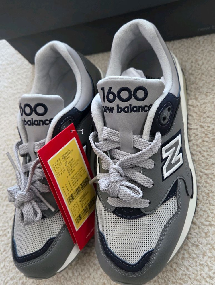 뉴발란스 운동화 1600 레거시 그레이 뉴발키즈 220싸이즈 초등생 입학선물 개학선물--1