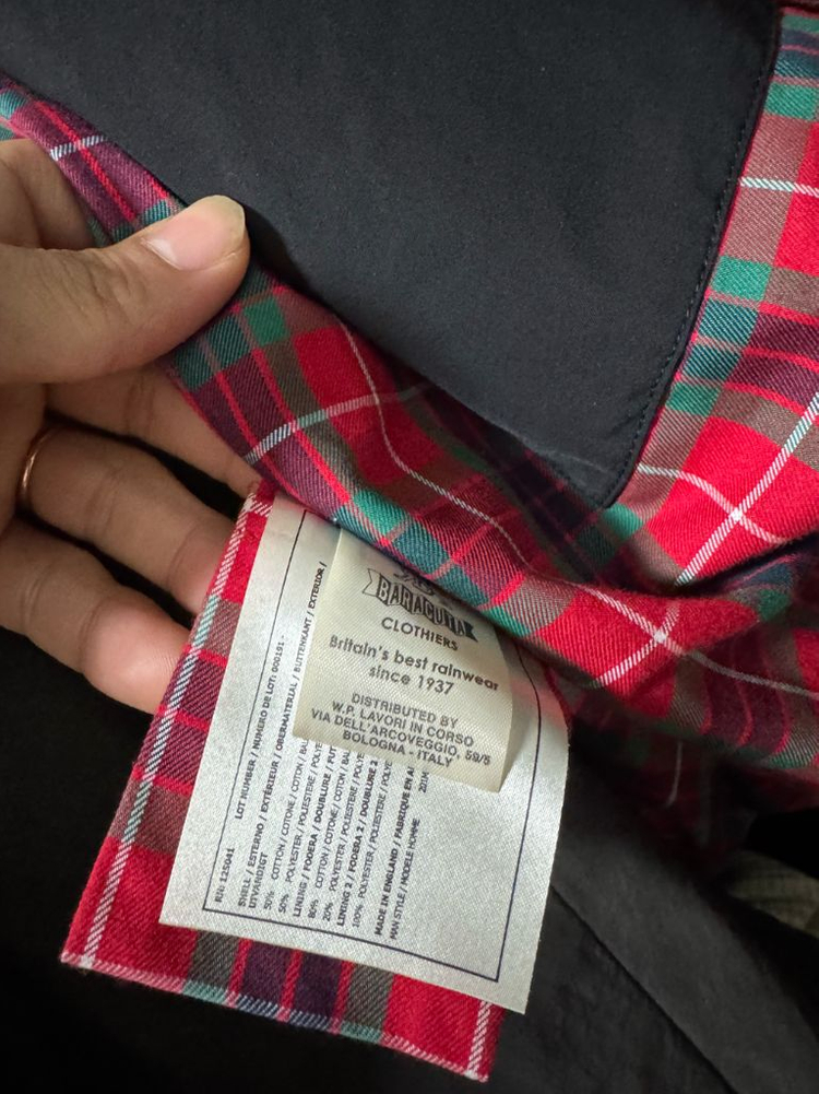 바라쿠타g9 슬림 블랙 40사이즈 상태좋음--4