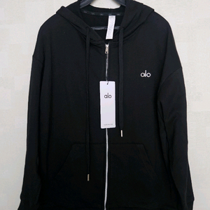 알로 아콜레이드 후드집업 블랙 새상품