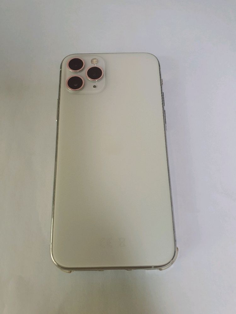 <무음>아이폰11프로 64기가 실버 해외판 배터리80%--13