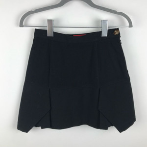 비비안웨스트우드 블랙 미니 스커트 a라인갸루락시크고스펑크룩 빈티지