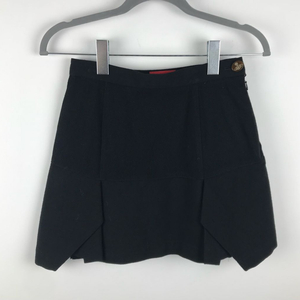 비비안웨스트우드 블랙 미니 스커트 a라인갸루락시크고스펑크룩 빈티지