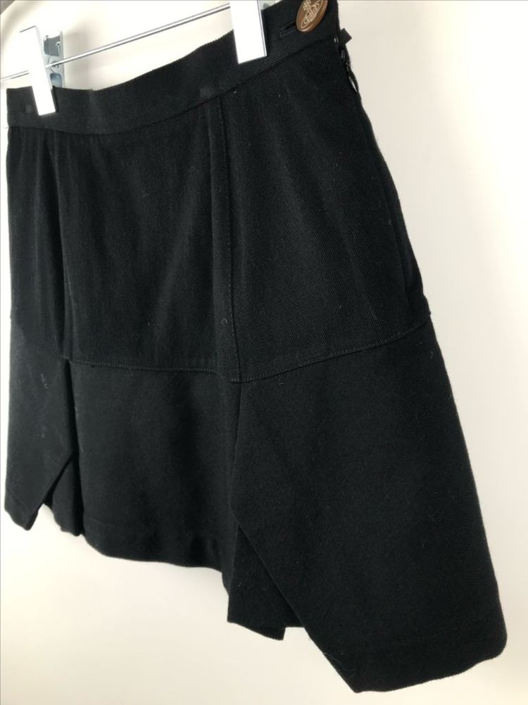 비비안웨스트우드 블랙 미니 스커트 a라인갸루락시크고스펑크룩 빈티지--3