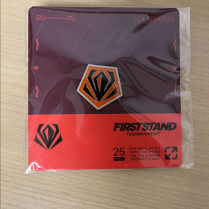 리그오브레전드 LOL ESPORTS First Stand 뱃지
