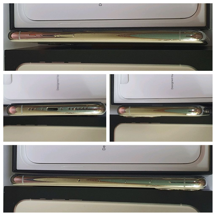 <무음>아이폰11프로 64기가 실버 해외판 배터리80%--2